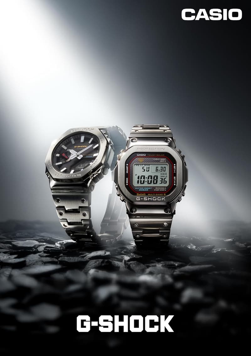 メンズ フルメタル Bluetooth搭載 タフソーラー 腕時計 GM-B2100SD-1CJF