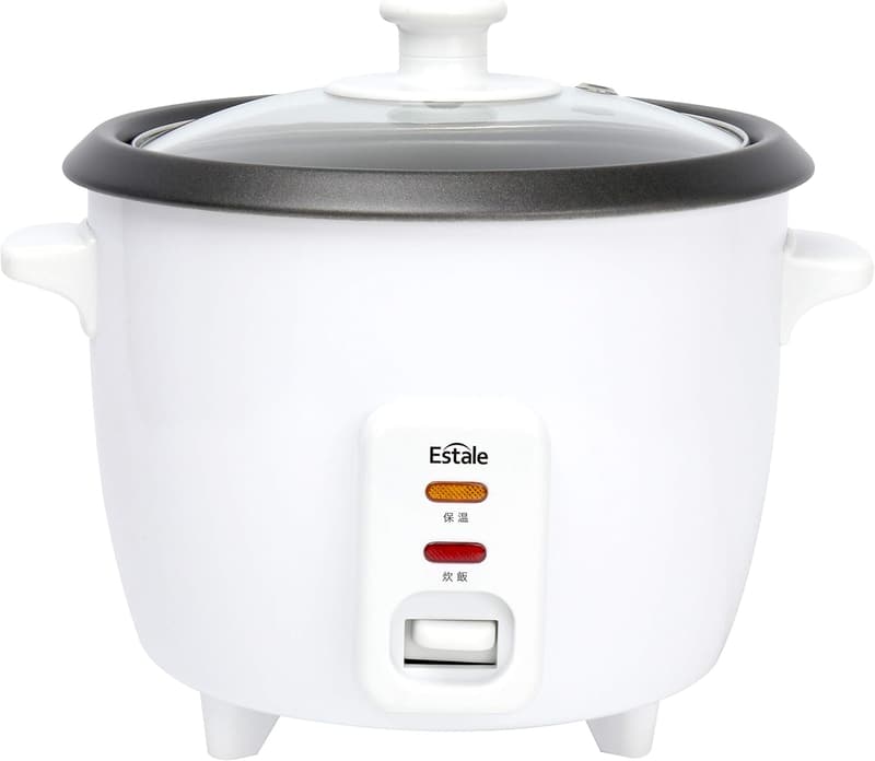 便利な3合炊飯器＆スチームクッカー ララクック MEK-76