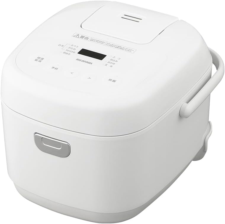 一人暮らし向け アイリスオーヤマ 5.5合マイコン炊飯器 自動メニュー搭載 ホワイト RC-BMA50-W