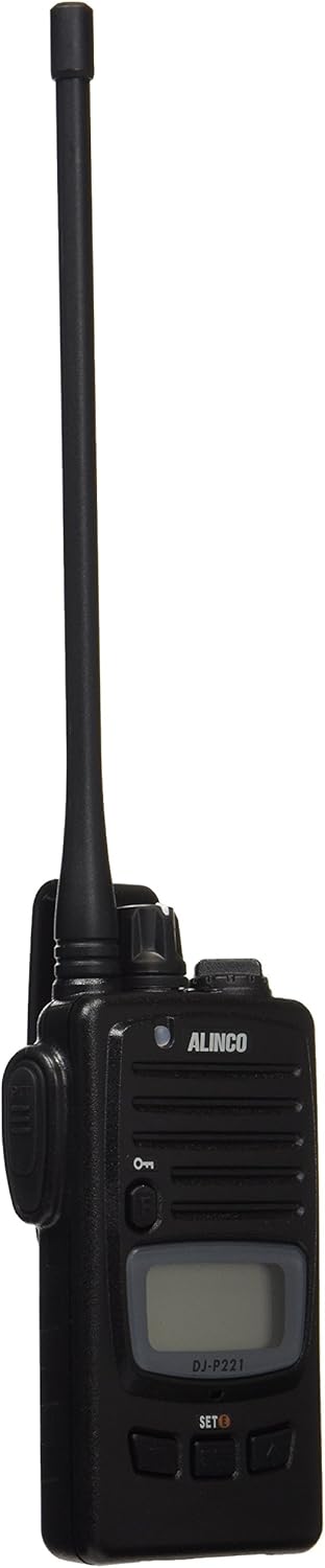 特定小電力トランシーバー ロングアンテナ DJ-P221L ブラック