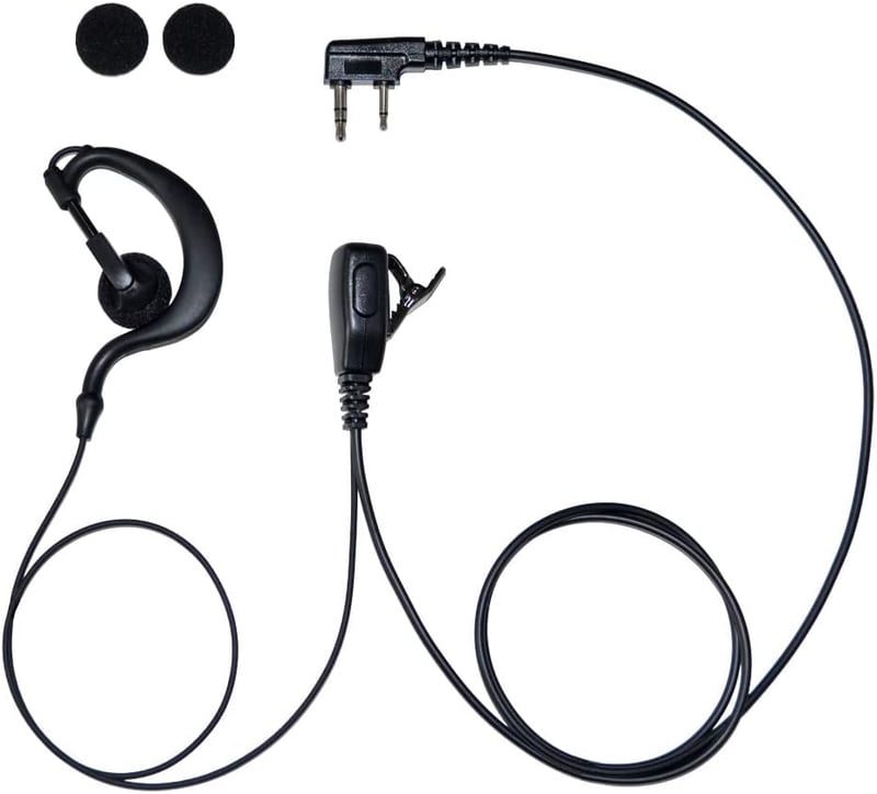 特定小電力トランシーバーケンウッド DEMITOS UBZ-LS20 2台セット 耳掛けイヤホン付き ブラック