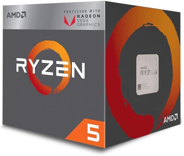 AMD Ryzen 5 3400G 3.7GHz 4コア / 8スレッド CPU 65W 三年保証【並行輸入】
