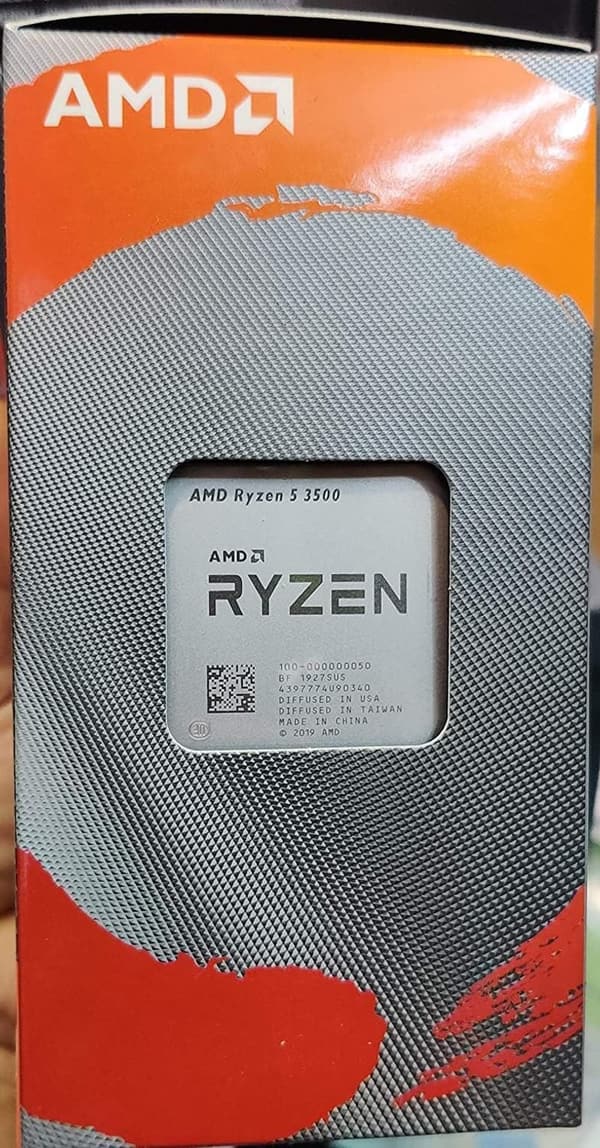 AMD Ryzen 5 3500 3.6GHz 6コア/6スレッド Wraith Stealthクーラー付き【国内正規代理店品】