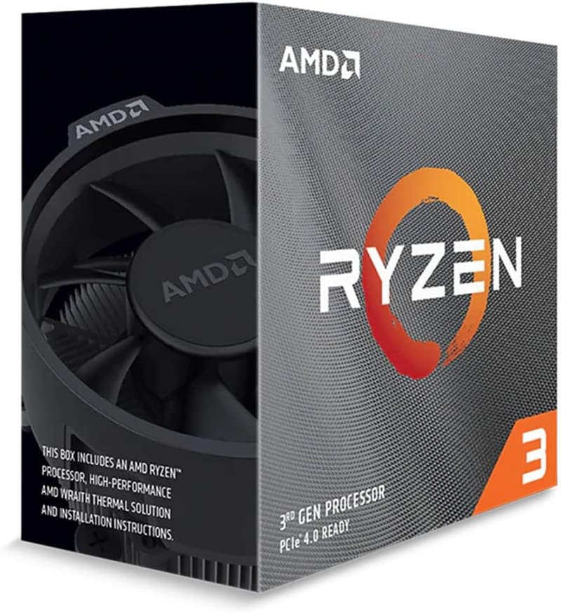 AMD Ryzen 3 3300X 4コア/8スレッド 3.8GHz CPU (Wraith Stealthクーラー付)【国内正規代理店品】