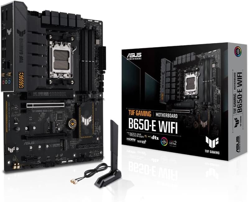 ASUS TUF GAMING B650-E WIFI ATX マザーボード (AM5, Ryzen 7000対応)