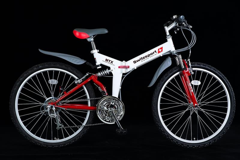 エイグル フルサスペンション 26インチ 折りたたみ自転車 シマノ18段変速【フラッグシップモデル】
