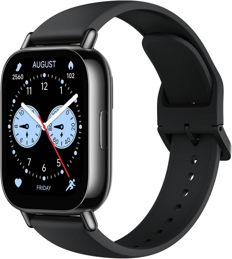 Xiaomi Redmi Watch 5 Lite スマートウォッチ 有機ELディスプレイ 18日間バッテリー ブラック