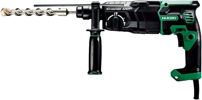 ハイコーキ ロータリーハンマドリル DH28PEC AC100V SDSプラスシャンク 軽ハツリ・低振動・オートストップ機能付き 28mm穴あけ能力