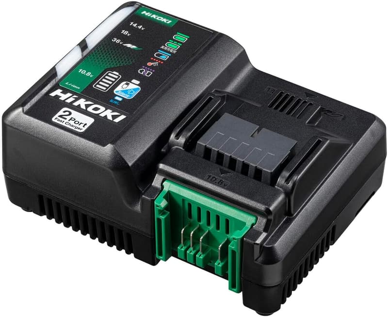 HiKOKI 10.8V/14.4V/18V対応 2ポート急速充電器 UC18YDML