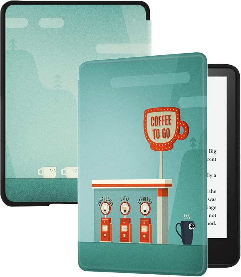 Kindle Paperwhite第11世代 6.8インチオートウェイク/スリープ機能付きコーヒー