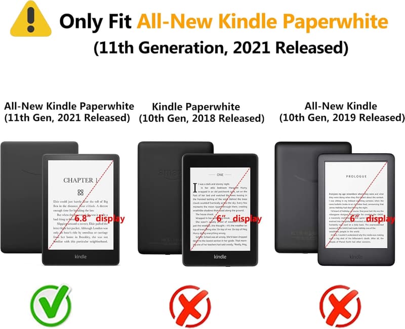 Kindle Paperwhite第11世代 6.8インチオートウェイク/スリープ機能付きコーヒー