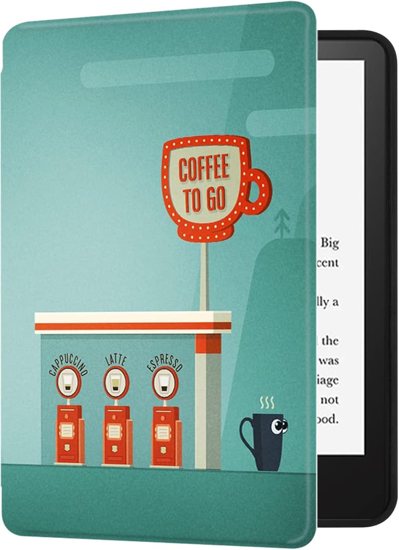 Kindle Paperwhite第11世代 6.8インチオートウェイク/スリープ機能付きコーヒー