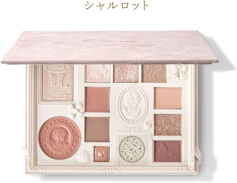 女王のカメオ アイシャドウパレット 01 シャルロット (COLORROSE)