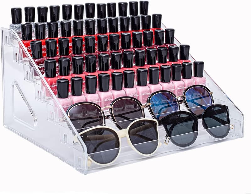 コスメ・ネイル収納 7層透明ケース 施術用品整理用