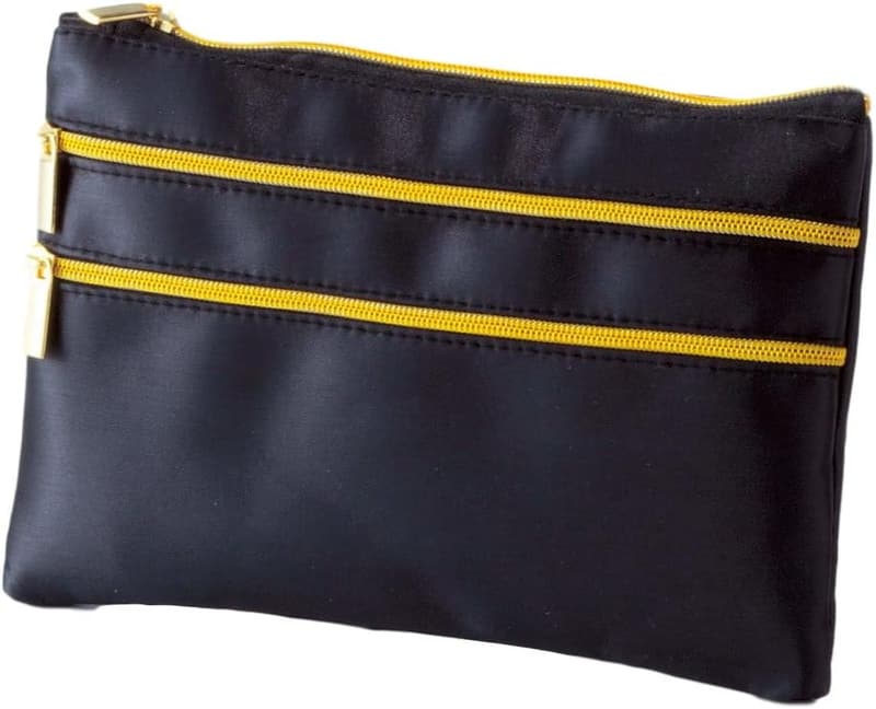 スリムコスメポーチ(ブラック)