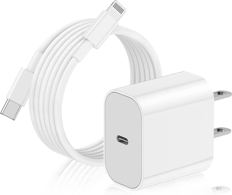 20W PD急速充電iPhone用充電器（MFi/PSE認証）USB-C - Lightningケーブル2m付き