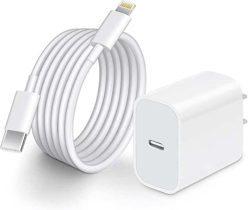 iPhone 充電器 20W PD 急速充電 USB-C アダプター ケーブル2m付き MFi/PSE認証