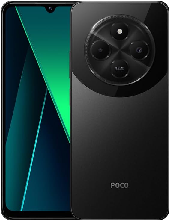 Xiaomi POCO C75 SIMフリー スマートフォン 8GB+256GB 6.88インチ ブラック