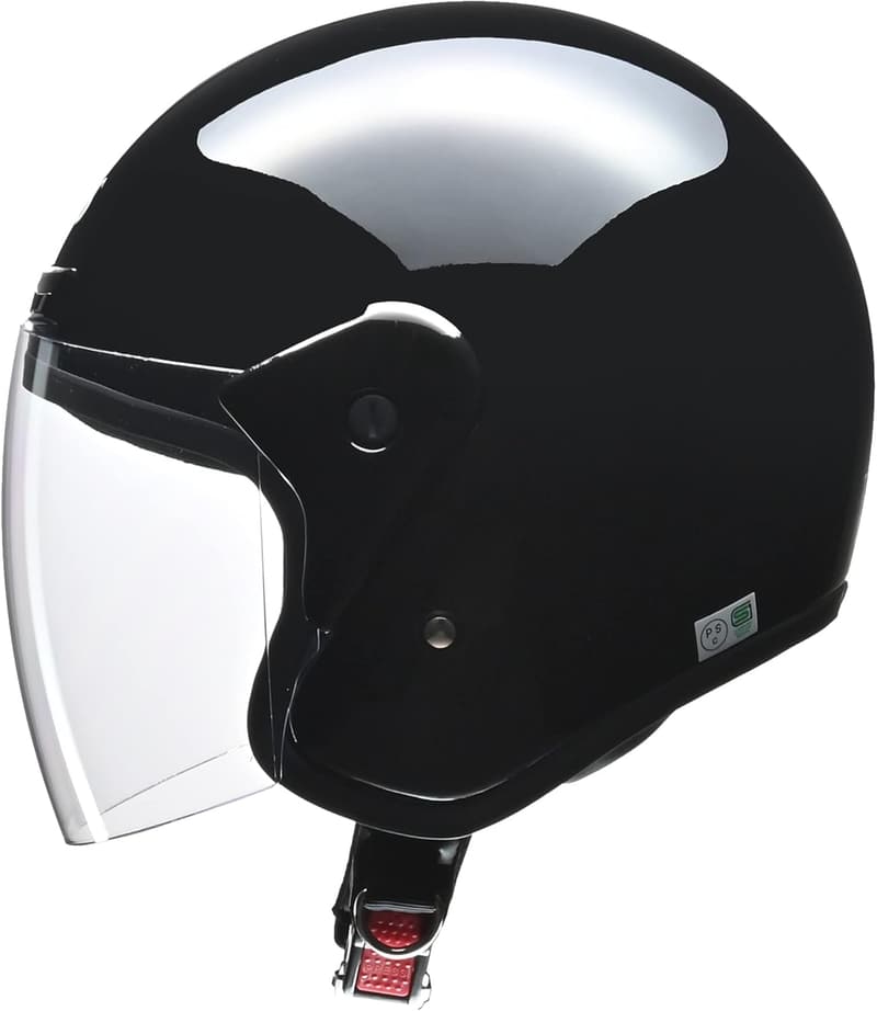 バイク用ジェットヘルメット ブラック CR-720