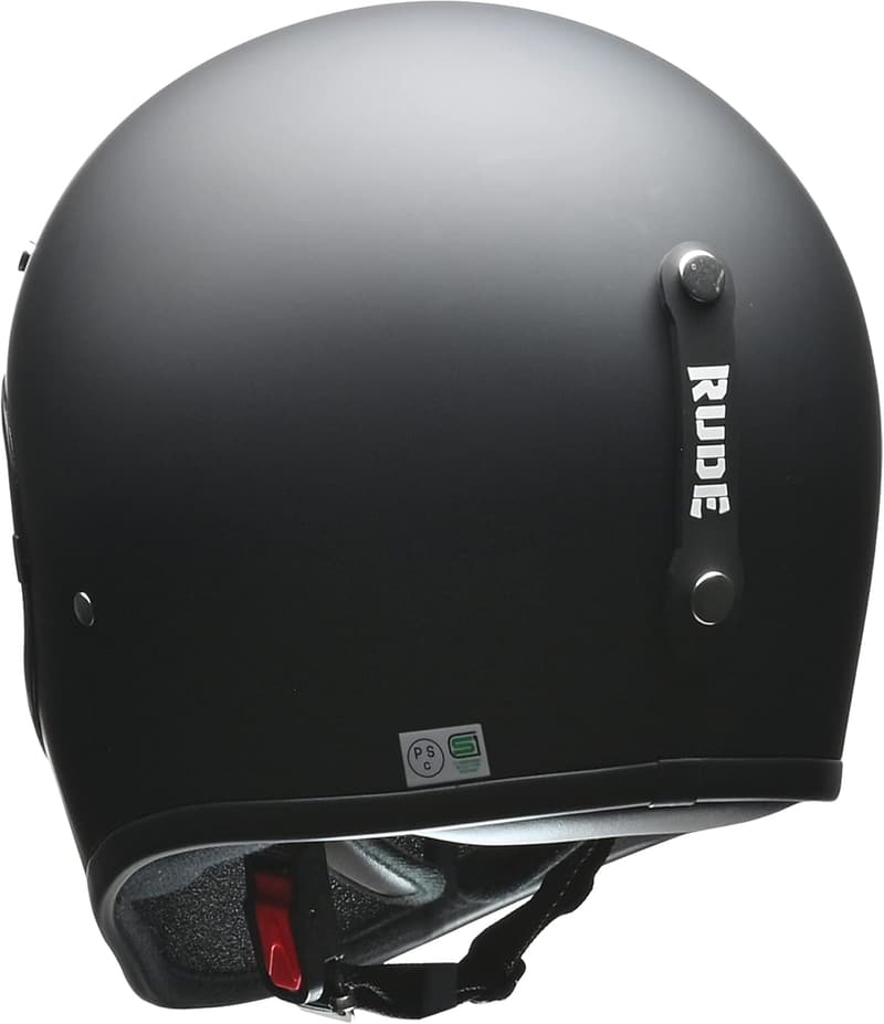 バイク用フルフェイスヘルメット マットブラック フリーサイズ (57-60cm)