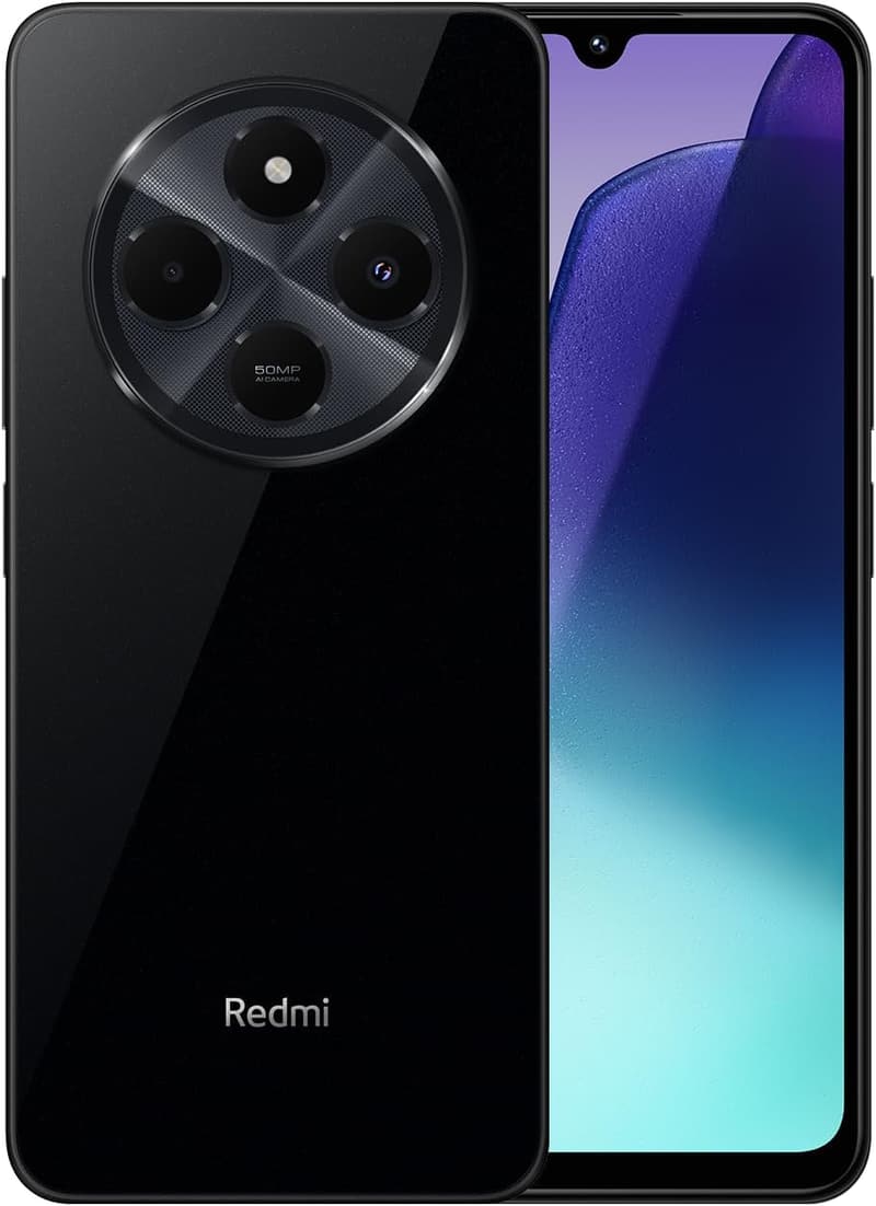 SIMフリースマートフォン Xiaomi Redmi 14C 4GB+128GB 6.88インチ 5160mAh大容量バッテリー ミッドナイトブラック