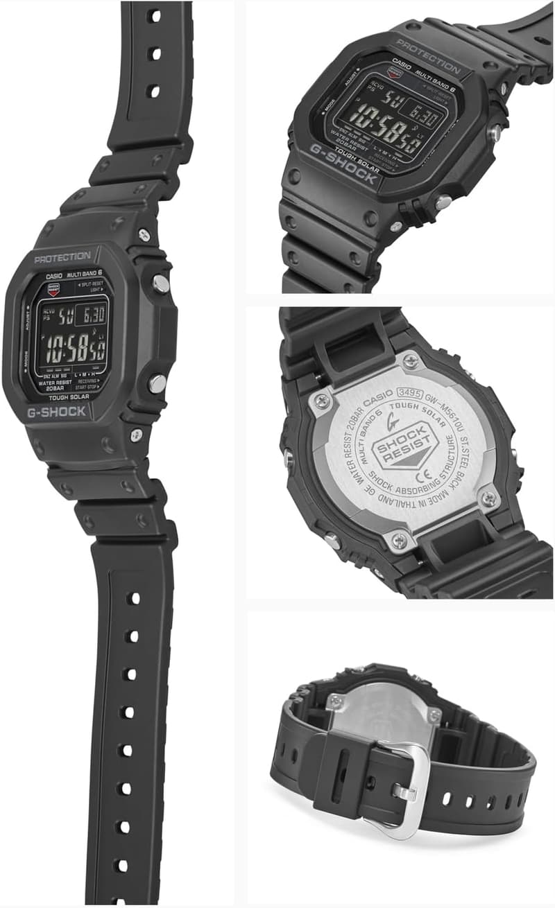 メンズ ブラック 腕時計 G-SHOCK GW-M5610U-1BJF【国内正規品】