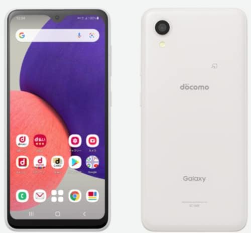 SIMフリー サムスン Galaxy A22 5G SC-56B ホワイト