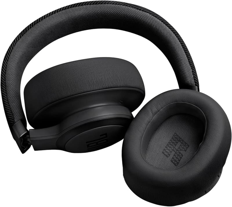 JBL LIVE 770NC ハイブリッドノイズキャンセリングBluetoothオーバーイヤーヘッドホン ブラック