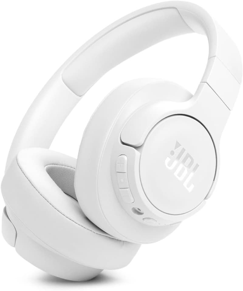 JBL TUNE 770NC ワイヤレスノイズキャンセリングヘッドホン (ホワイト)