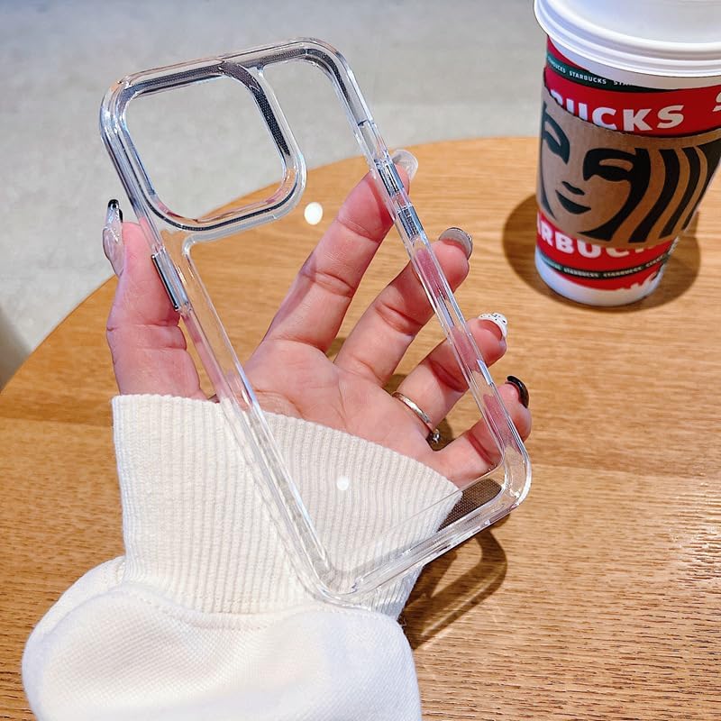 スマホケース iPhone11 透明感のあるクリアケース オーロラシート付き シンプル 韓国風