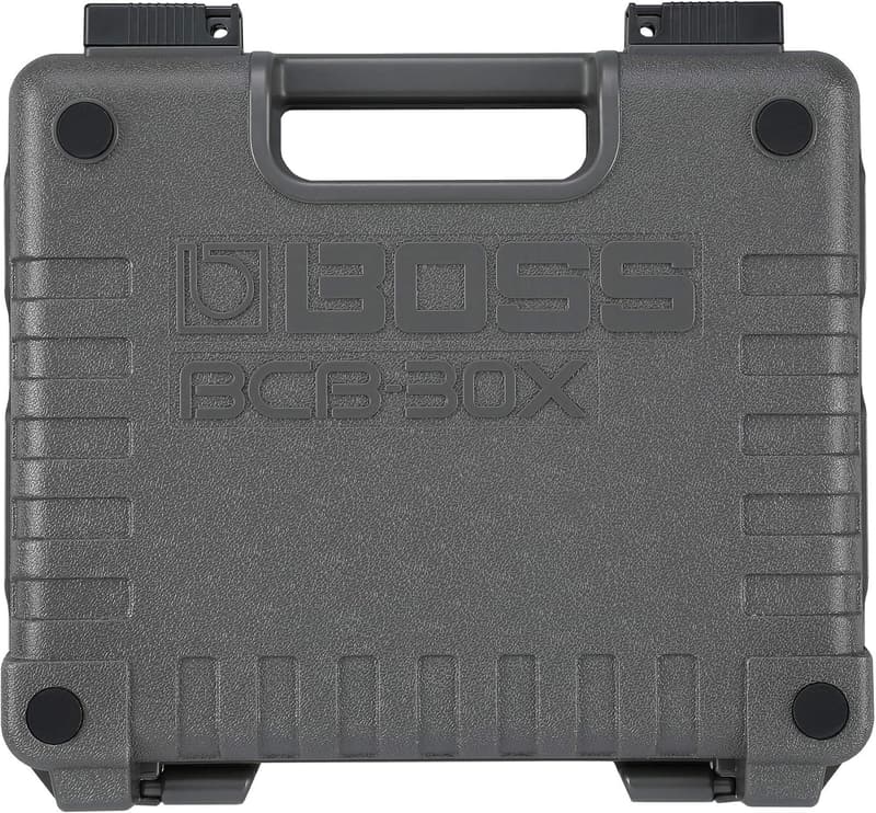 耐久性 小型 軽量 エフェクターケース BOSS BCB-30X ブラック