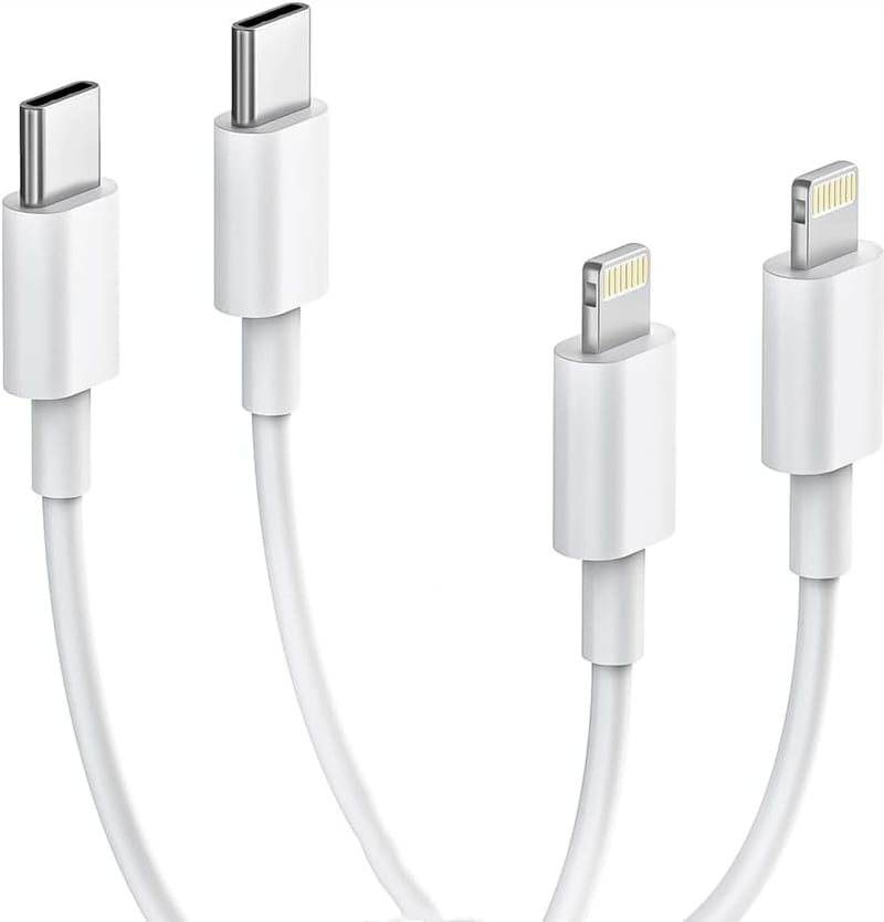 MFi認証 USB-C iPhone PD充電ケーブル 0.3m 2本セット 急速充電・データ転送対応