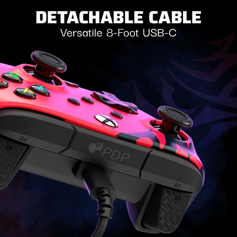 Xbox Series X|S対応 有線コントローラー PDPリマッチ スピリットレッド【国内正規品】