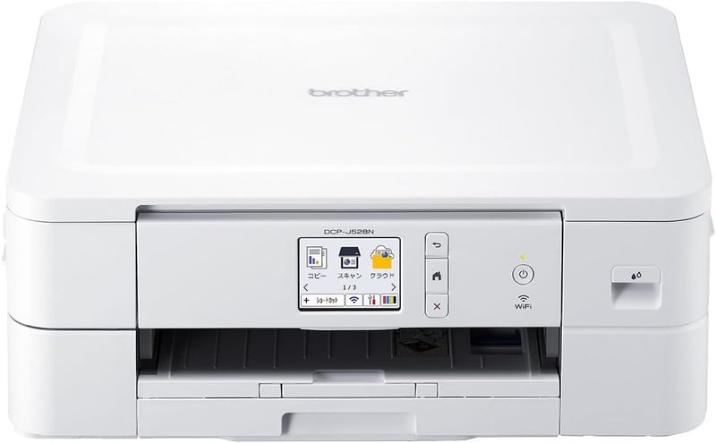 Wi-Fi対応 A4インクジェット複合機 ブラザー PRIVIO DCP-J528N (自動両面印刷/スマホ対応/2023年モデル)