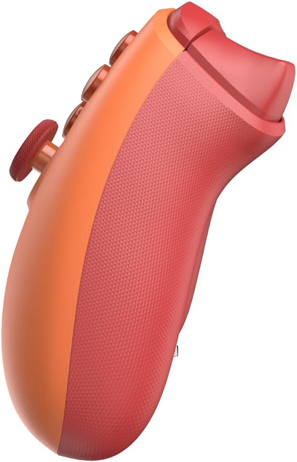 Xbox One/Xbox Series X|S/PC用ホール効果ジョイスティック有線ゲームパッド(オレンジ)