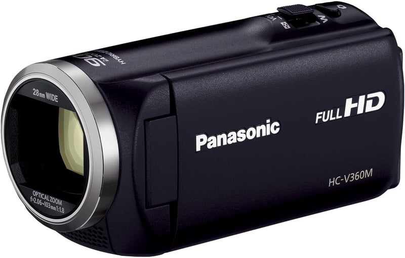 パナソニック HDビデオカメラ V360M 90倍ズーム ブラック