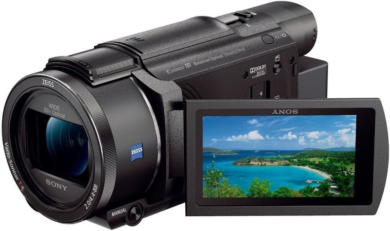 4Kビデオカメラ SONY Handycam FDR-AX60 ブラック 内蔵メモリー64GB 光学ズーム20倍 手ブレ補正