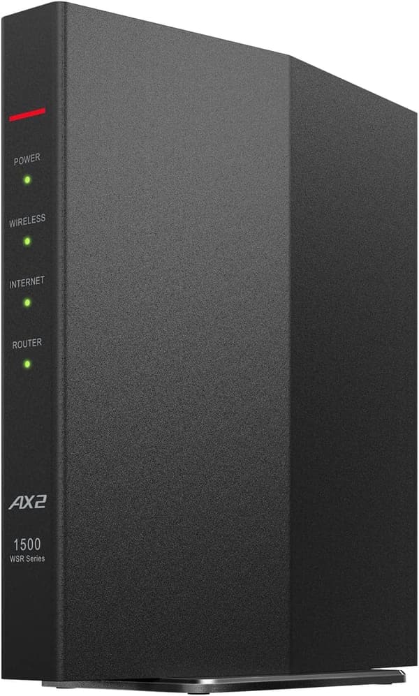 バッファロー WiFi ルーター Wi-Fi 6 11ax AX1500 メッシュ対応 エコパッケージ