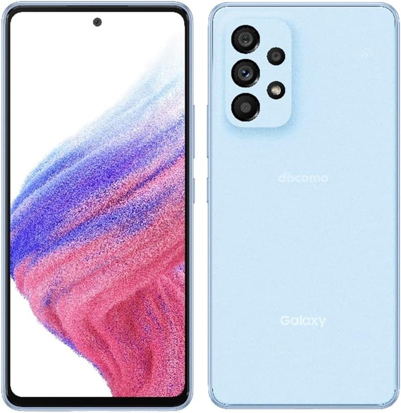 SIMフリー Galaxy A53 5G SC-53C スマートフォン（オーサムブルー）
