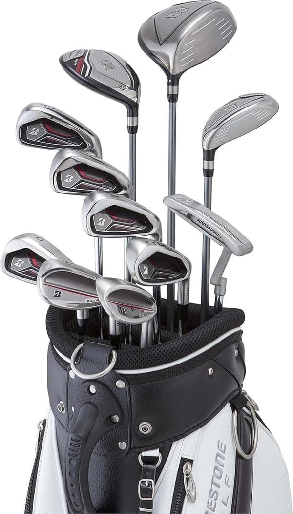 メンズゴルフクラブセット BRIDGESTONE GOLF BG-100 キャディバッグ付き 11本セット