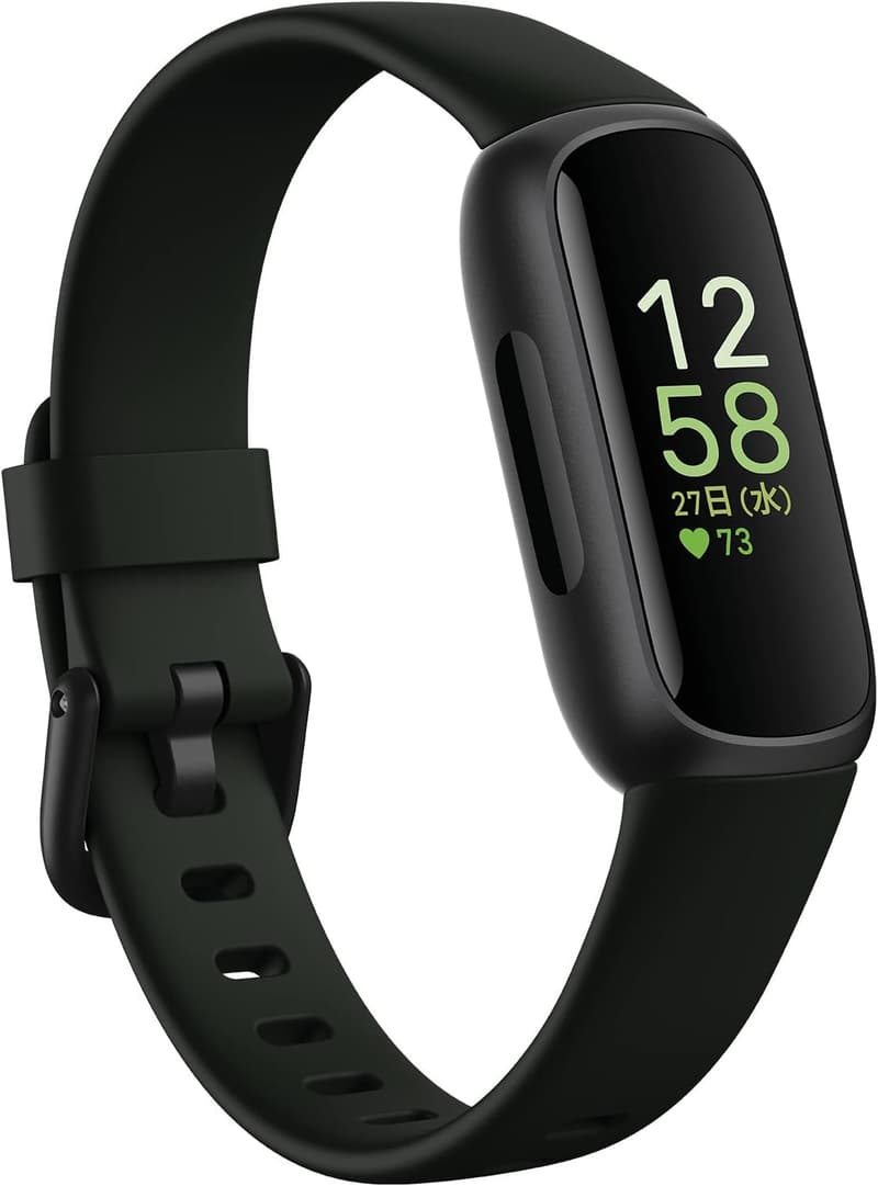 Fitbit Inspire 3 ミッドナイトゼン-ブラック 日本正規品 健康管理用スマートウォッチ