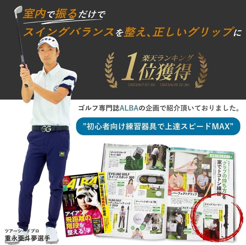 ゴルフスイング練習器具 室内用 スチール 素振り矯正アイアン