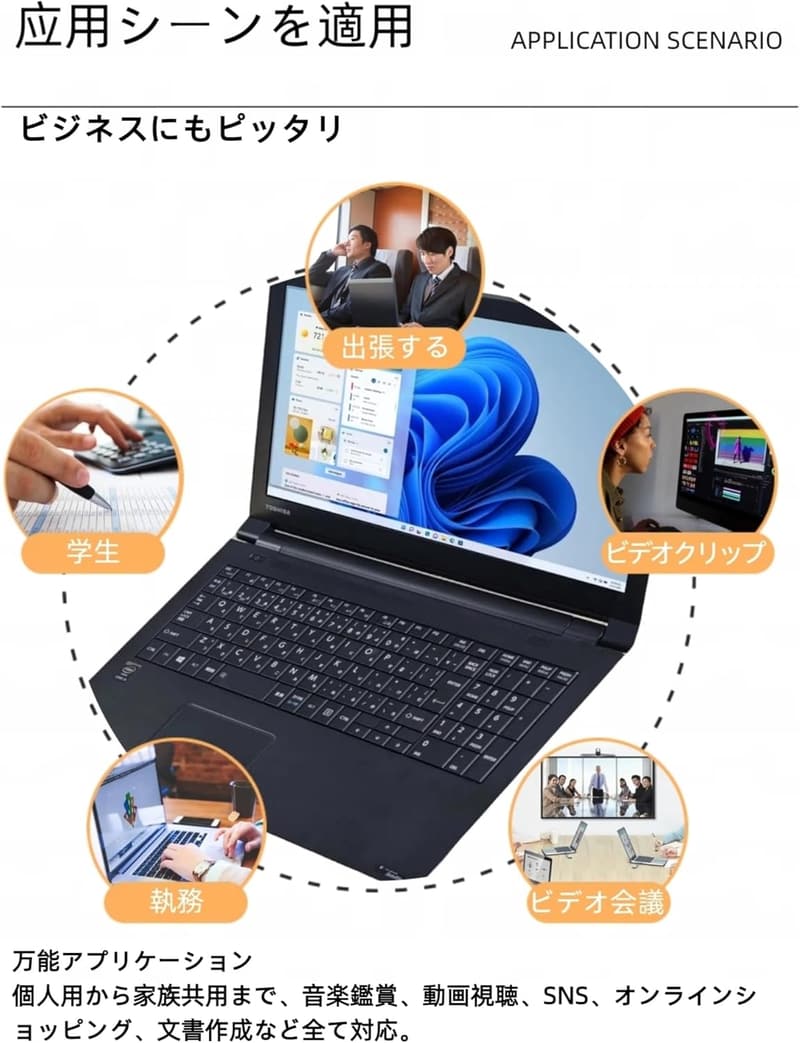 富士通 A577 ノートパソコン 第7世代 Core i5 15.6型 Windows11 MS Office2019搭載 メモリ16GB SSD1TB