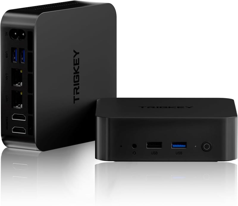 2025年モデル インテル Alder Lake-N N100搭載 16GB/500GB 小型静音ミニPC 4K出力対応