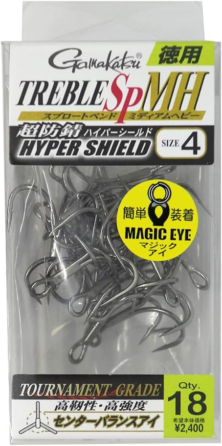 徳用がまかつトレブルフック バラ型SP-MH