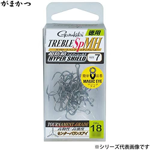 徳用がまかつトレブルフック バラ型SP-MH