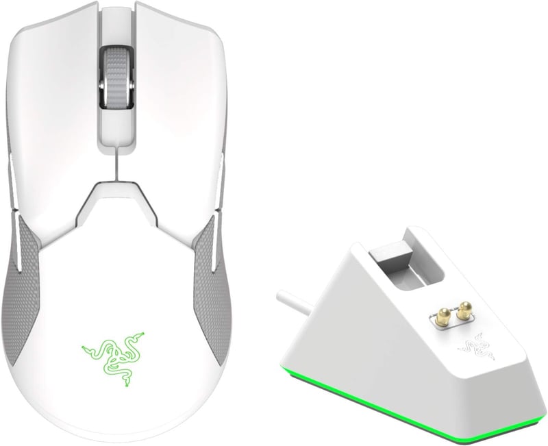 Razer Viper Ultimate ゲーミングマウス 74g 高速無線 20000DPI 光学スイッチ 充電スタンド付