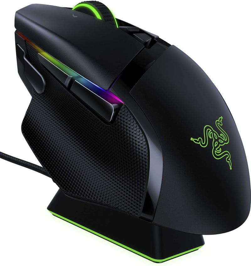 Razer Basilisk Ultimate ゲーミングマウス 20000DPI 無線 11ボタン 充電スタンド付【日本正規代理店保証品】