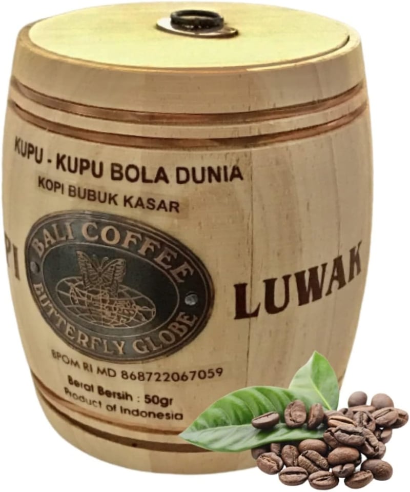 コピ・ルアク ジャコウネココーヒー 50g 木樽焙煎豆