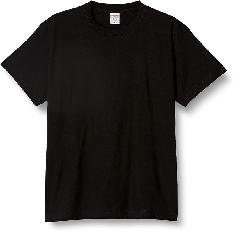 メンズハイクオリティー5.6オンス半袖Tシャツ ブラック M